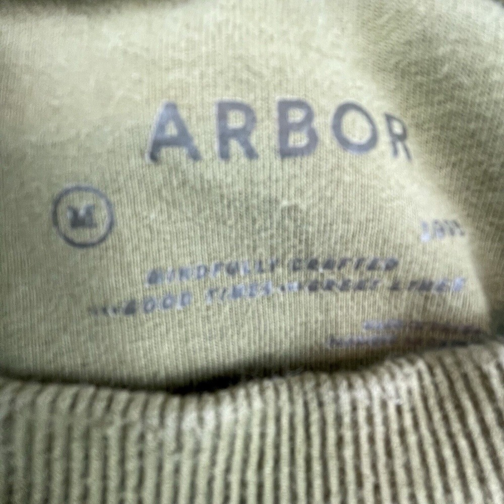 Arbor Collective Sweatshirt Medium Wild High Free Organic Earthy Sustainable - Picture 4 of 7